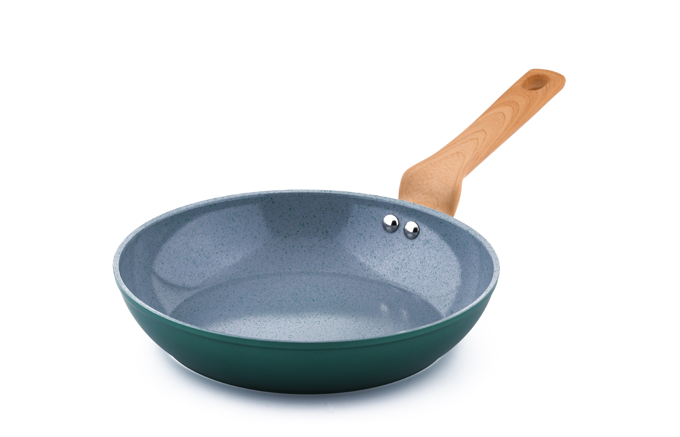 PURE Bratpfanne Keramik grün 24 cm