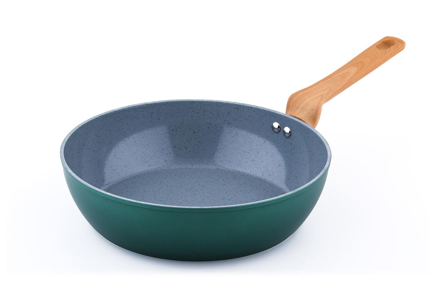 PURE Schmorpfanne Keramik grün 28 cm